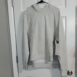 NWT Lululemon Scuba Oversized Side Split Hoodie Sz M/L Grey